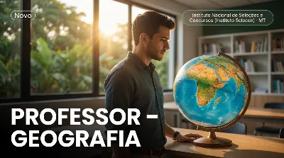 Capa: PROFESSOR – GEOGRAFIA