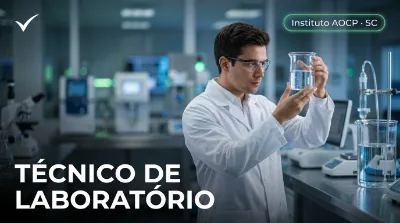 Capa: TÉCNICO DE LABORATÓRIO