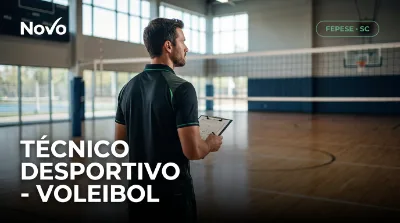 Capa: TÉCNICO DESPORTIVO - VOLEIBOL
