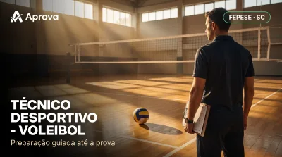 Capa: TÉCNICO DESPORTIVO - VOLEIBOL