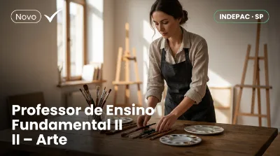 Capa: Professor de Ensino Fundamental II – Arte
