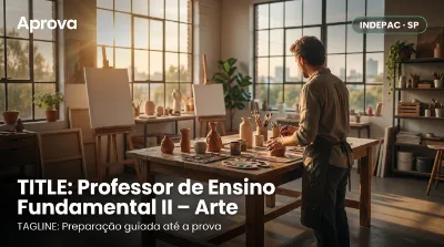 Capa: Professor de Ensino Fundamental II – Arte