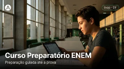 Capa: Curso Preparatório ENEM