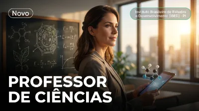 Capa: PROFESSOR DE CIÊNCIAS