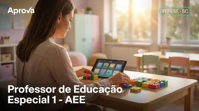 Capa: Professor de Educação Especial 1 - AEE