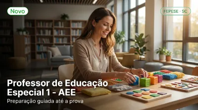 Capa: Professor de Educação Especial 1 - AEE