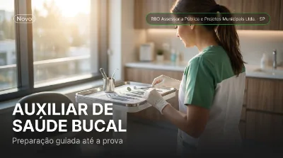 Capa: AUXILIAR DE SAÚDE BUCAL