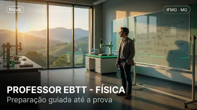 Capa: PROFESSOR EBTT - FÍSICA - BETIM, ITABIRITO E PIUMHI