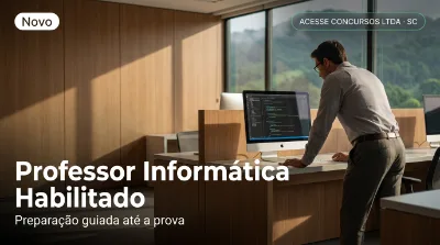 Capa: Professor Informática Habilitado
