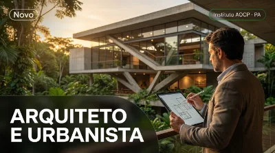 Capa: ARQUITETO E URBANISTA