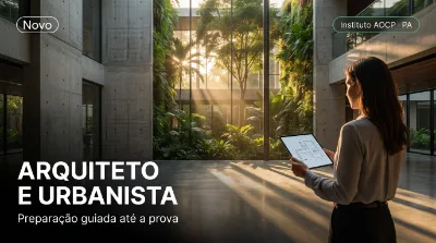 Capa: ARQUITETO E URBANISTA