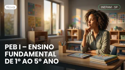 Capa: PEB I – ENSINO FUNDAMENTAL DE 1º AO 5º ANO