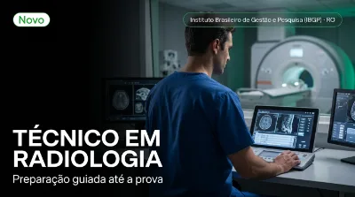 Capa: TÉCNICO EM RADIOLOGIA