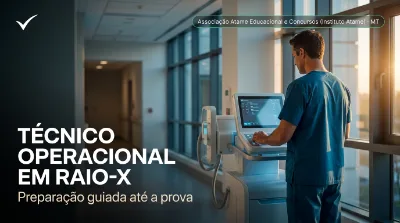 Capa: TÉCNICO OPERACIONAL EM RAIO-X