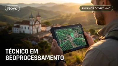 Capa: TÉCNICO EM GEOPROCESSAMENTO