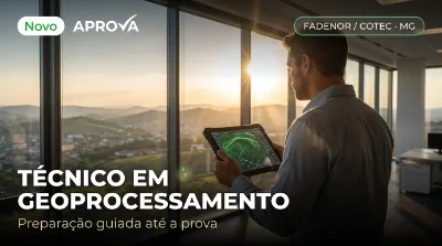 Capa: TÉCNICO EM GEOPROCESSAMENTO