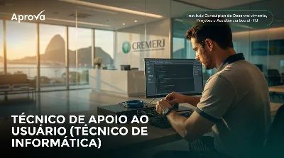 Capa: TÉCNICO DE APOIO AO USUÁRIO (TÉCNICO DE INFORMÁTICA)