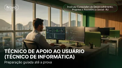 Capa: TÉCNICO DE APOIO AO USUÁRIO (TÉCNICO DE INFORMÁTICA)
