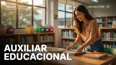 Capa: AUXILIAR EDUCACIONAL