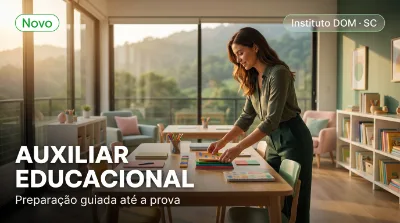 Capa: AUXILIAR EDUCACIONAL