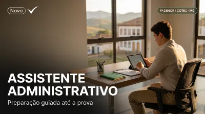 Capa: ASSISTENTE ADMINISTRATIVO
