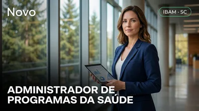 Capa: ADMINISTRADOR DE PROGRAMAS DA SAÚDE