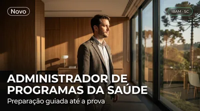 Capa: ADMINISTRADOR DE PROGRAMAS DA SAÚDE