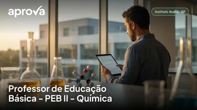 Capa: Professor de Educação Básica - PEB II - Química