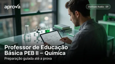 Capa: Professor de Educação Básica - PEB II - Química