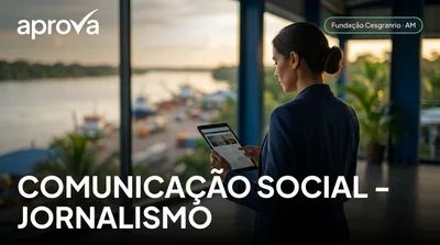 Capa: COMUNICAÇÃO SOCIAL - JORNALISMO