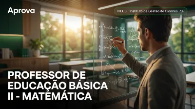 Capa: PROFESSOR DE EDUCAÇÃO BÁSICA II - MATEMÁTICA
