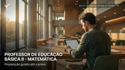 Capa: PROFESSOR DE EDUCAÇÃO BÁSICA II - MATEMÁTICA