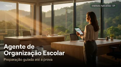 Capa: Agente de Organização Escolar