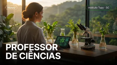 Capa: PROFESSOR DE CIÊNCIAS