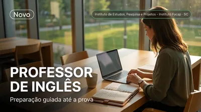 Capa: PROFESSOR DE INGLÊS