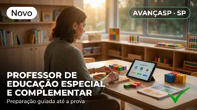 Capa: PROFESSOR DE EDUCAÇÃO ESPECIAL E COMPLEMENTAR