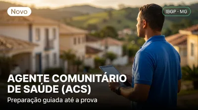 Capa: AGENTE COMUNITÁRIO DE SAÚDE (ACS)