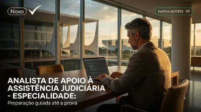 Capa: ANALISTA DE APOIO À ASSISTÊNCIA JUDICIÁRIA - ESPECIALIDADE: INFORMÁTICA - ÁREA DE ATUAÇÃO: DESENVOLVIMENTO DE SISTEMAS