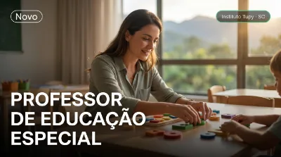 Capa: PROFESSOR DE EDUCAÇÃO ESPECIAL