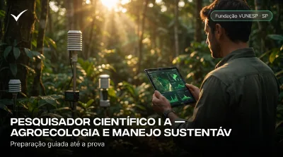 Capa: PESQUISADOR CIENTÍFICO I A — AGROECOLOGIA E MANEJO SUSTENTÁVEL: I – AGROECOLOGIA