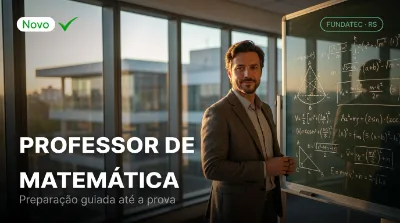 Capa: PROFESSOR DE MATEMÁTICA