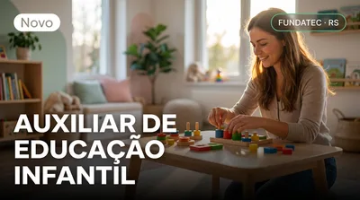 Capa: AUXILIAR DE EDUCAÇÃO INFANTIL