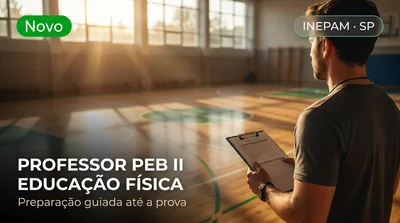 Capa: PROFESSOR PEB II EDUCAÇÃO FÍSICA