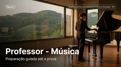Capa: Professor - Música