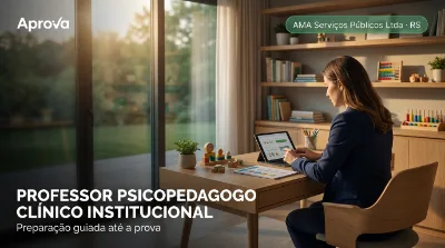 Capa: PROFESSOR PSICOPEDAGOGO CLÍNICO INSTITUCIONAL