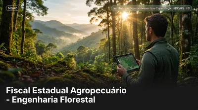 Capa: Fiscal Estadual Agropecuário - Engenharia Florestal