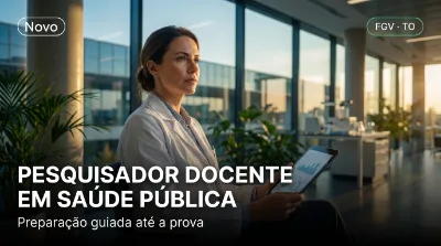 Capa: PESQUISADOR DOCENTE EM SAÚDE PÚBLICA