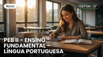 Capa: PEB II – ENSINO FUNDAMENTAL – LÍNGUA PORTUGUESA