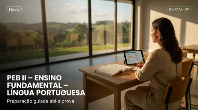 Capa: PEB II – ENSINO FUNDAMENTAL – LÍNGUA PORTUGUESA