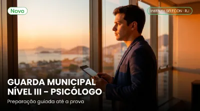 Capa: GUARDA MUNICIPAL NÍVEL III – PSICÓLOGO